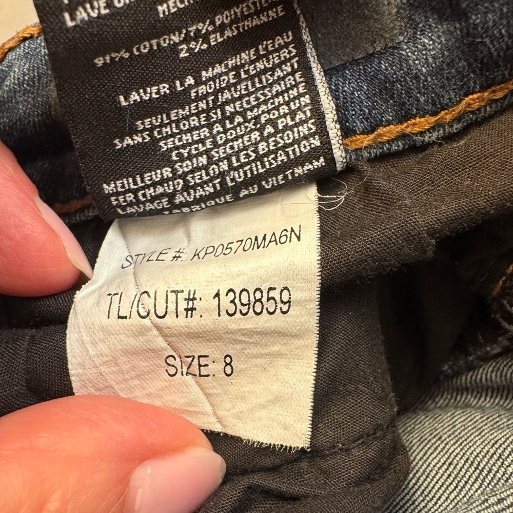 KUT FROM THE CLOTH women's size 8 blue jeans luxury denim EUC - Picture 12 of 14